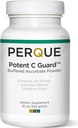 PERQUE Buffered Vitamin C Ascorbate Toz - pH Dengeli, Vejetaryen, Allergen-Free C Supplement - Fast-Acting Antioksi Support -Effervescent Toz, Magnezyum, Pyum & çinko - 16 ozzz