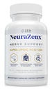Zen Nutrients NeuraZenX Nerve Support & Peripheral Neuropati Support Supplement with 1200 mg Alfa Lipoic Acid (ALA), Benfotiamine, L-Carnitine ve Turmeric