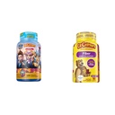 L'il Critters Paw Patrol Gummy Vites πολυβιταμίνη για παιδιά, 190 Gummies και L'il Critters Συμπλήρωμα Gummy Ίνες για παιδιά, 90 Gummies