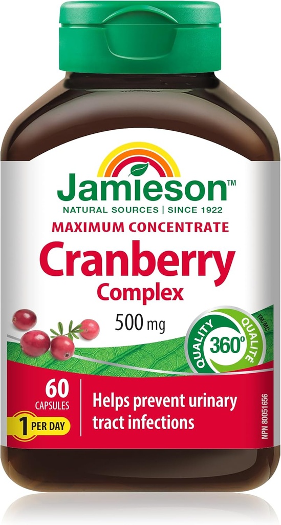 Jamieson Μέγιστο συμπυκνωμένο Cranberry Complex κάψουλα