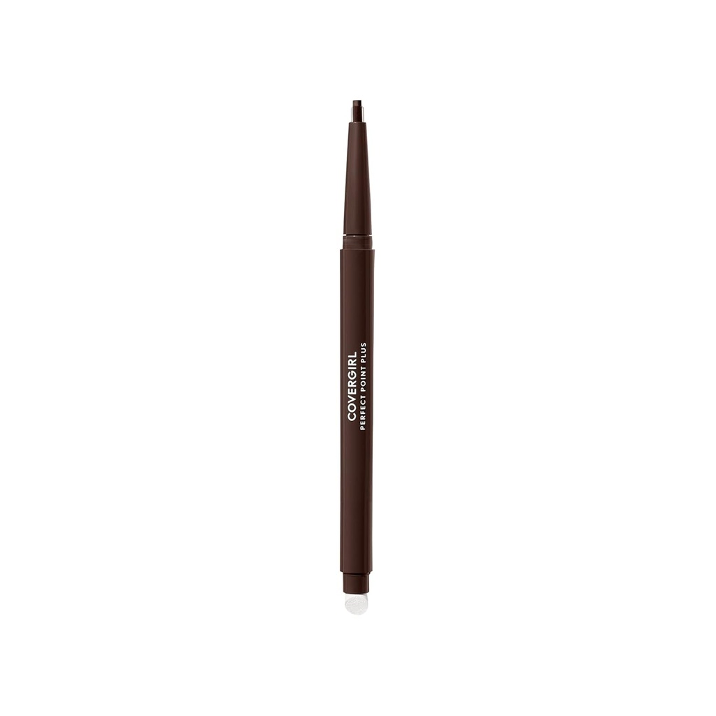 CoverGirl Perfect Point Plus Eyeliner Kalem, Espresso, Long-Lasting, Versatile Brown Eyeliner, Soft Smudging Tip, No Sharpning Needed, Pack of 1