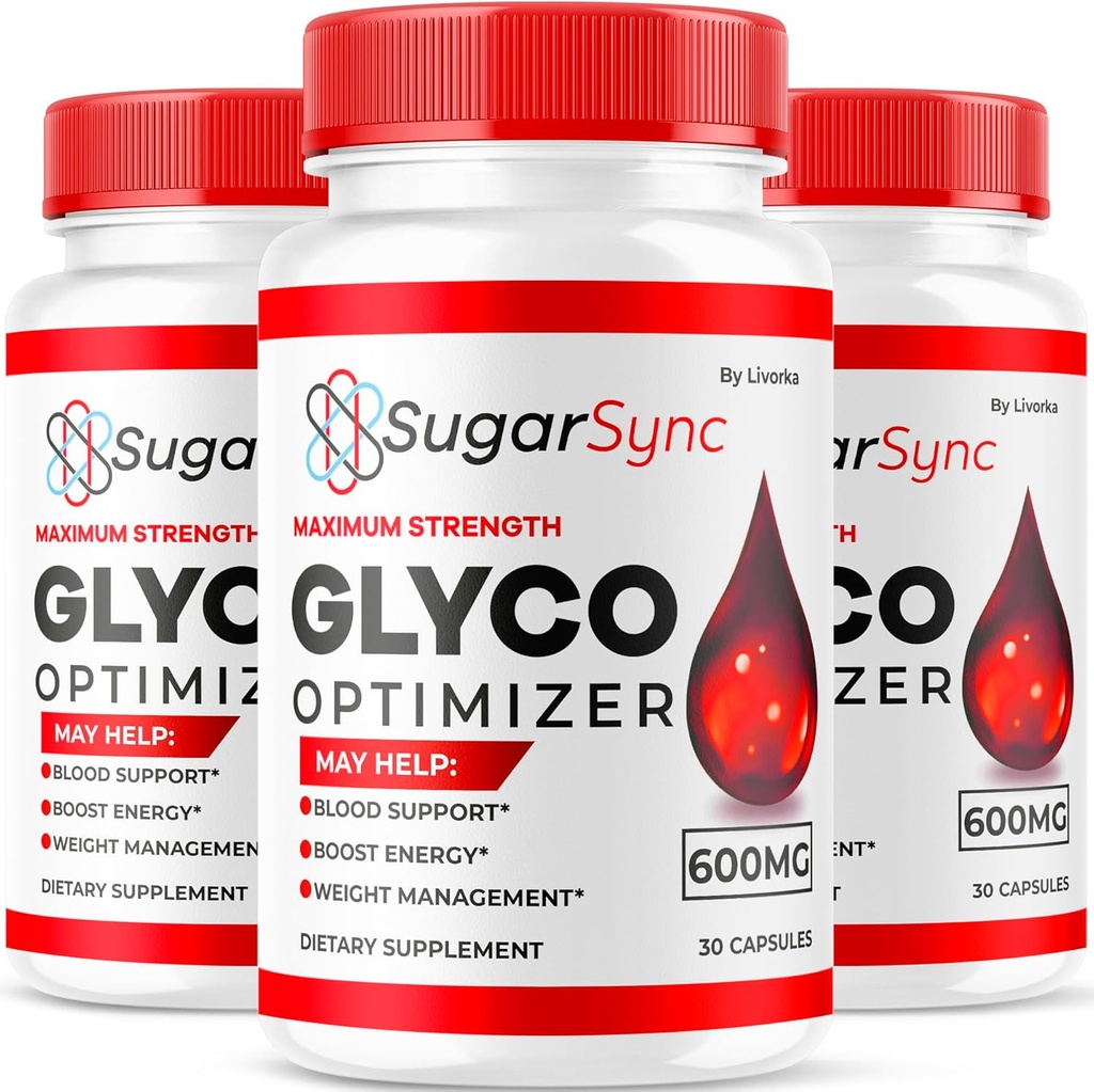 LIVORKA (3 Pack) Sugar Sync Glyco Optimizer, Sugar Sync Glyco, SugarSync, SugarSync Glyco Optimizer, SugarSync Glyco, Sugar Sync Glyco Optimiser, Sugar Sync Glyco Optimizer Reviews, 90 Capsules