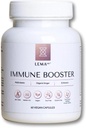 LEMAlab Immune Branson – 60 Vegan Capsules – B-Complex, C & E, Organik Ginger & Echinacea – Anti Formulaoksi – Immune Function & Energy Metabolism