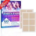 [60 Pack] Party Relief Patches Use The Patch Before Party Drinking，Wake up with a Recovery Patch for a Better Day，A Natural Patches.