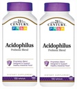 21. Yüzyıl Asitofilus Probiyotik Mix Capsules, 150-Count (Pack of 2)