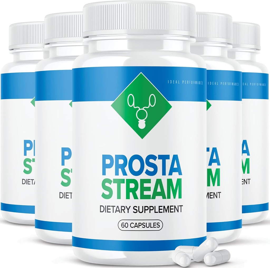 IDEAL PERFORMANCE (5 Pack) Prosta Stream Prostate Supplement Prostastream Pills (300 Capsules)