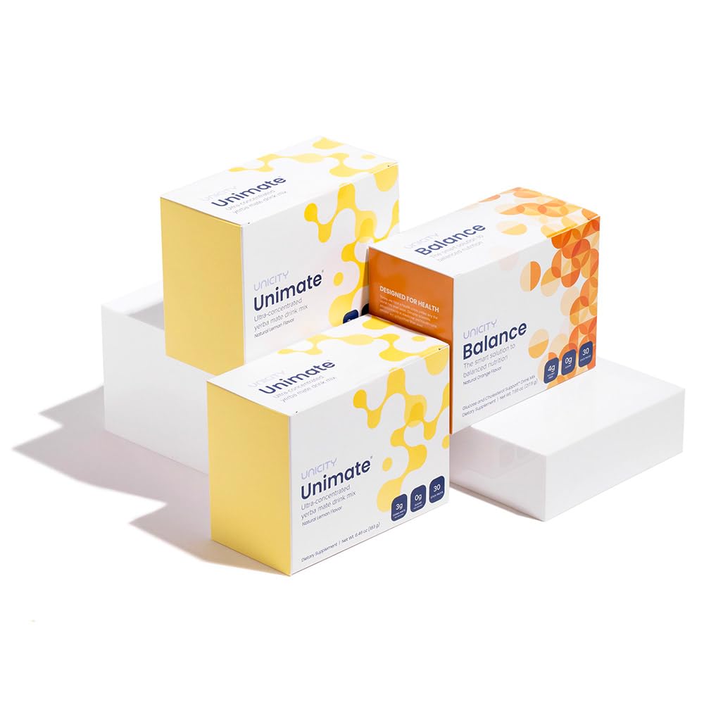 UNICITY Feel Great System - Balance Natural Orange & Lemon (30 günlük tedarik)