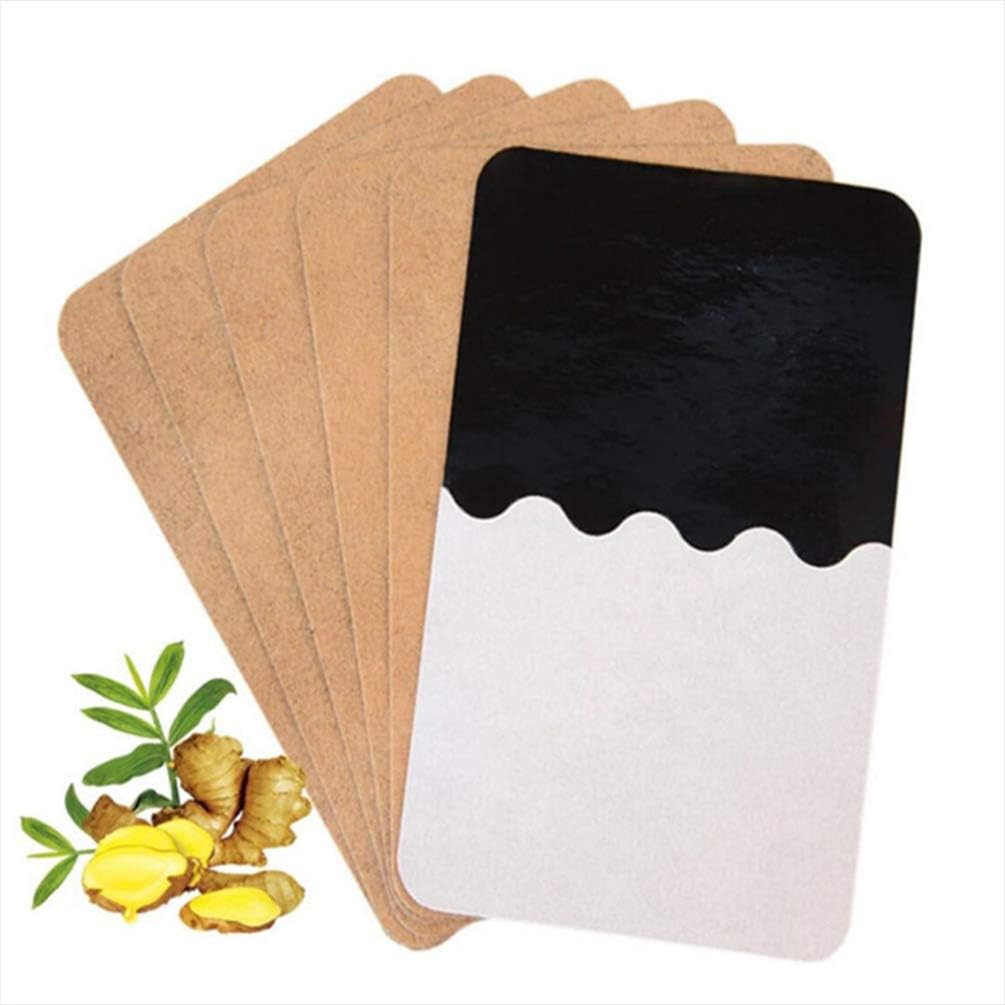 100 Packs Ginger Pad for Pain Ginger Pad Herbal Ginger Patches Chinese Nature Blood Circulation Pads for Knee Cervical Vertebra Joint