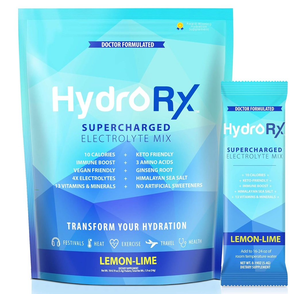 Immune Support, Vitamin C & Çinko Supplement Hydration Multiplier with Keto Hydration Toz Packets, Your Perfect On The Go Electrolyte Packets, Chem Electrolytes Hydration Drink Drink