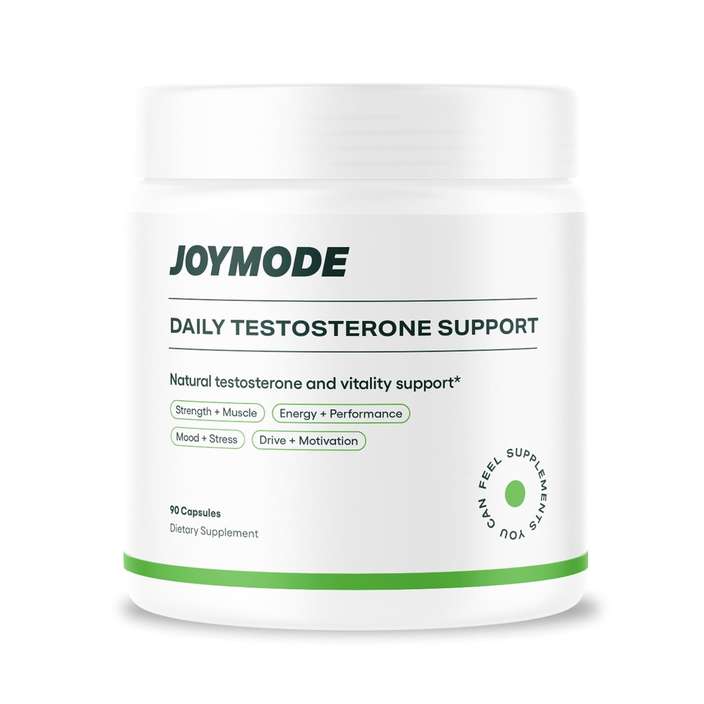 JOYMODE Testosterone Complex υποστήριξης (90ct) -Φυσικό συμπλήρωμα για τους άνδρες w/Ashwagandha, DIM, μαγνήσιο, ψευδάργυρος & βόριο