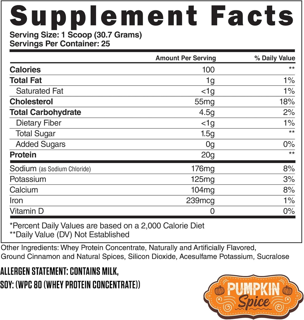 Steel Supplements Whey-Pro |% 100 Pure Whey protein Toz for Men and Women | Riley Spice | Muscle Gain & Lean Muscle Recovery | Gluten Free | 1.65 lbs | BCAA 5g | Non-GMO | 25 Servisler