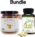 Greenbow Organik Arılar -% 100 USDA sertifikalı Organik, Pure, Natural Bee Pollen - Superfood Proteinler, Vitaminler ve Mineraller - 155g Royal Jelly 2000 mg 60 caps