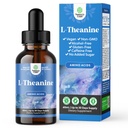 Natures Craft High Abxia L-Theanine Liquid Drops - Nootropic Focus Supplement with L Theanine 200 mg Per Service and Chamomile Extract - Supplement for Yetişkinler and Kids Relaxation and Focus - 2oz