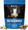 NutriDinner by Nutrillermo | Grass-Fed Collagen protein Toz | Magnezyum B-Vitamins | Collagen Supplement for Sleep and Recovery (14,9, Vanilla)