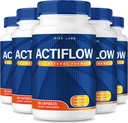rize labs (5 Pack) Κάψουλες Actiflow, Actiflow Advancedl συμπλήρωμα για τη βελτίωση της ευεξίας, Actiflow μέγιστης αντοχής Formula, Actiflow Prostate Heath Κριτικές (300 κάψουλες)