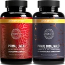 Πριμάλ Συκώτι & Mens Multivitamin Συμπληρώματα για γυναίκες και άνδρες, Bundle