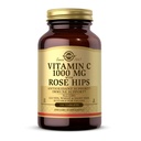 Solgar C 1000 mg Rose Hips - 100 Tablet - Antioksi & Immune Support - Non-GMO, Vegan, Gluten Free, Süt Free, Kosher - 100 Hizmet