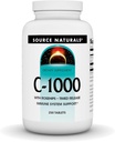 Source Naturals C-1000, Rose HIPS 1000 mg for Immune System Support - 250 Zaman Yayın Tabletleri