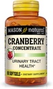 MASON NATURAL Cranberry 12:1 Vitamin C & E, Destekler Immune & Urinary Health, 90 Capsules