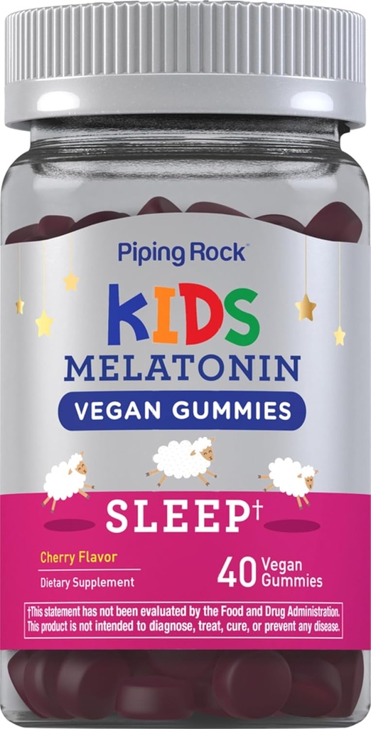 Piping Rock Kids Melatonin Gummy 1mg 