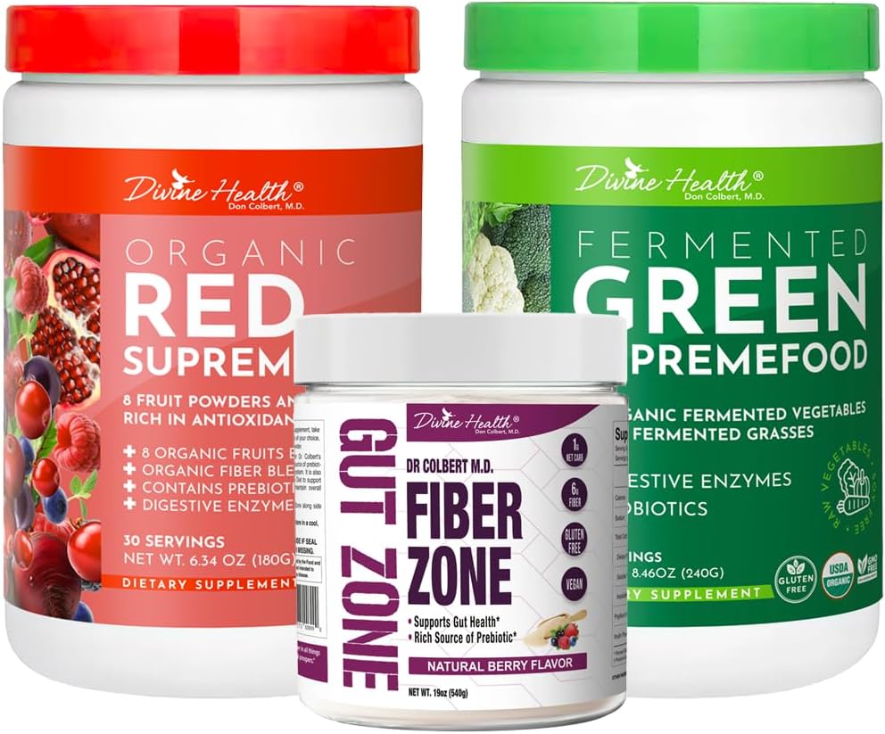 İlahi Sağlık Dr. Colbert'in 21 Günü Detox & Fast Beslenme Kiti