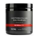 100 Milyar CFU Lactobacillus Salivarius Probiyotik - En Yüksek Onaylı CFU Kont - Üçüncü Taraflı Lab Potency için Test Edildi - 60 Vejetaryen Capsules - 30 Hizmet - TQ Onaylandı