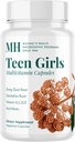 MICHAEL'S Health Naturopathic Programlar Teen Girls Multivitamin - 60 Vejetaryen Capsules - Sağlıklı Büyüme ve Geliştirme için Nutrients - Kosher - 30 Hizmet