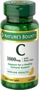 Nature's Bounty Vitamin C + Rose Hips, Immune Support, 1000 mg, Cover Caplets, 100 Ct - Pack of 2
