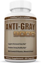 Justified Laboratories Anti Gray Hair 9000 Helps Restore φυσικό χρώμα μαλλιών 60 κάψουλες ανά φιάλη 1 μπουκάλι