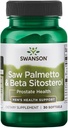 Swanson Saw Palmetto ve Beta Sitosterol 30 Sgels