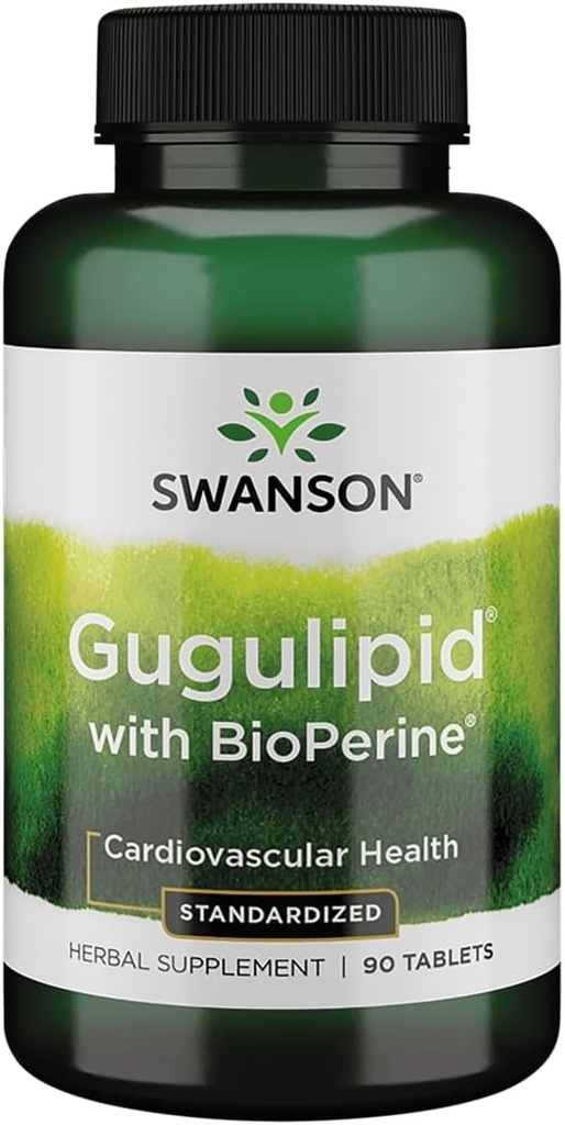 Swanson Gugulipid with Bioperine (Standartized) 90 Tabs
