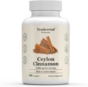 Ceylon Cinnamon 1200 mg - Pure Ceylon Cinnamon - Vegan - Non-GMO - Destek Kalp ve Bilişsel Sağlık - Antioksitlerde Zengin - 60 Sebze Kapsülleri - ABD'de Made in the USA