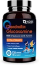 NATI TARGET Glucosamine Chondroitin MSM, Ortak Destek Tamam, Shellfish Free, Turmeric Boswellia, Hyaluronic Acid, Collagen, Calium for Cartilage and Bone Health,120 Capsules, 40 Hizmetler