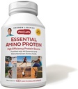 ANDREW LESSMAN Essential Amino Protein 90 Κάψουλες - Μια εξαιρετικά βιοδιαθέσιμη πηγή πρωτεϊνών με Ουσιαστική και διακλαδισμένη αλυσίδα Αμινοξέα. Υποστηρίζει τη δομή και τη λειτουργία των βασικών οργάνων και ιστών.