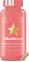 HAIRtamin IMEtamin Immunity ATM Capsules with Respiratory Support | Natural Immune Support Supplement & Antioksi | Daily Multivitamin w/Elderberry, C, çinko, Vitamin D3