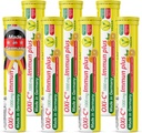 T&D Oxi C 1000 mg Vitamin C - 140 Vegan İçecek Effervescent Tabletler - Orange Flavor - Almanya'da Made in Germany