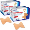 Flex Fabric yapıştırıcısı - Parmak Bakımı için Parmak-Tip Bandajları ve Yaraları Enfeksiyondan Korumak - (200 Count)