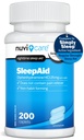 Nighttime Sleep Aid with Diphenhydramine HCl 25 mg - Yetişkinler için Düzenli Güç Uyku Pilleri - Ağrı Reliever - OTC Sleep Aids for Yetişkinler (200 Caplets)