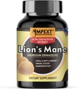 Lion's Mane Mushroom Extract - Premium Quality, Only Fruiting Bodies, Cognitive Functions, Memory & Focus, Immunity ATM, 90 Veg Caps.