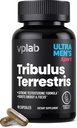 VPLab Ultra Men's Tribulus Terrestris - Tribulus Terrestris Ekstraksiyon ve çinko ile Erkekler için Günlük Multivitamin Tamamı - Destekler Seviyeler & Immune System, 90 Capsules
