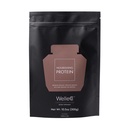WelleCo Plant-Based Chocolate Protein Toz, Organik Brown Rice & Pea Blend, 16g proteini, Enerji, Kurtarma ve Günlük Beslenme için Sütsiz Tamam, 10.5 oz
