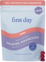 İLK GÜN Kadın Gecesi Calming Magnezyum Gummies – Sleep Aid Supports Peaceful Rest, Balanced Mood & Energy – Supplement with Magnezyum Citrate, L-Theanine & No Melatonin – 30 Günlük Supply