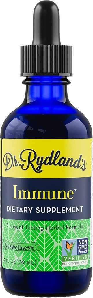 Dr. Rydland'ın Herbal Supplement | KidsEness tarafından oluşturulan | Bebeklerin Yetişkinlere Güvenli ve Etkili – Soğuklar, Flu, Bronchial ve Croup Belirtileri | 2 Ounce Şişe