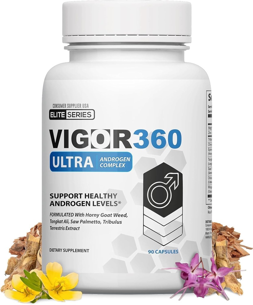 ULTRA TESTO COMPLEX - 90 Κάψουλες - 30 Ημέρες Αναζωογόνησης Τεστοστερόνης - Athletic and Mental Performance Booster.
