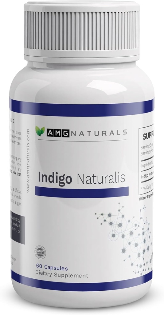 Indigo Naturalis - No Binders, No Fillers, No Excipients, No Preservatives - Whole Herb