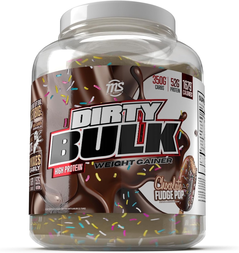 MAN Spor - Kirli Bulk: Çikolata Fudge Pop Yüksek Protein Kilou Protein 52g ile Toz