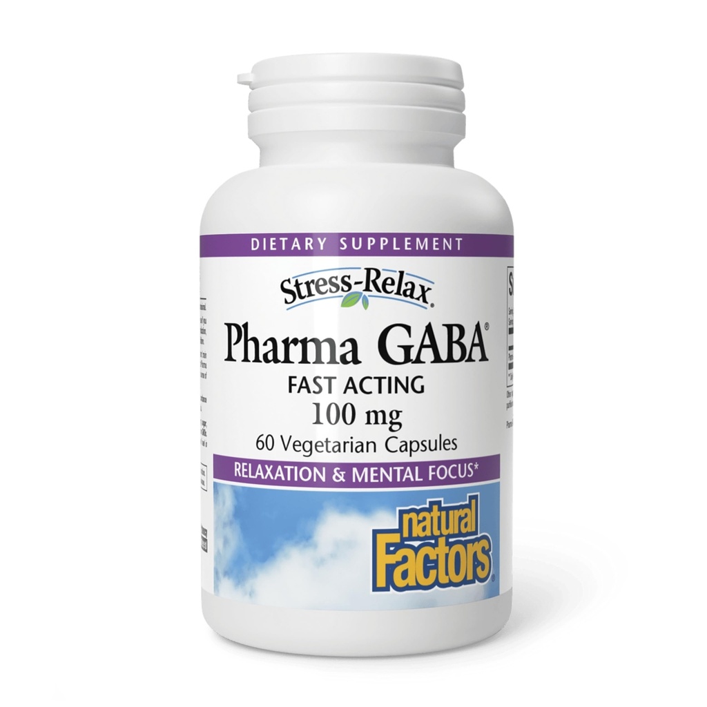 Φυσικοί Παράγοντες Pharma GABA - Συμπλήρωμα διατροφής Υποστηρίζει Calm Sleep & Sleep Quality - Φυσικό, γρήγορης εργασίας συμπλήρωμα Βοηθήματα Εστίαση & Εγκεφαλική Υγεία - 60 Μασώμενα δισκία (30 υπηρεσίες)