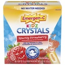 Emergen-C Kidz Crystals, On-the-Go Emergen-C Immune Support Supplement with Vitamin C, B Vitamins, çinko ve Manganese, Sparkly Strawberry, Stocking Thingser - 56 Stick Packs