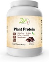 Zen Supplements - Plant Protein-Chocolate 510G 1.1LB -Powder - 23 Protein Gramleri Odada -Vegan, Low Net Karbs, Sütsiz, Gluten Free, Lactose Free, No Sugardrew, Soy Free, Kosher, Non-GMOMO