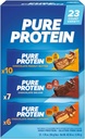 Pure protein Bars, Diversity Pack, 1.76 oz, 23-ct